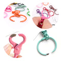 Metal Swivel Lanyard Snap Hook With Key Rings