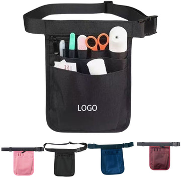 Portable Nurse Fanny Pack Server Apron With Multiple Pocket