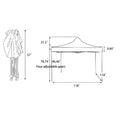 Pop Up Canopy w/Aluminum Frame & Full Sublimation