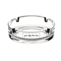 Clear Glass Exquisite Ashtray