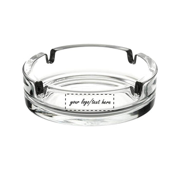 Clear Glass Exquisite Ashtray