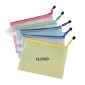 Mesh Waterproof Zipper File Pouch