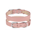 Double Buckle PU Pet Collar