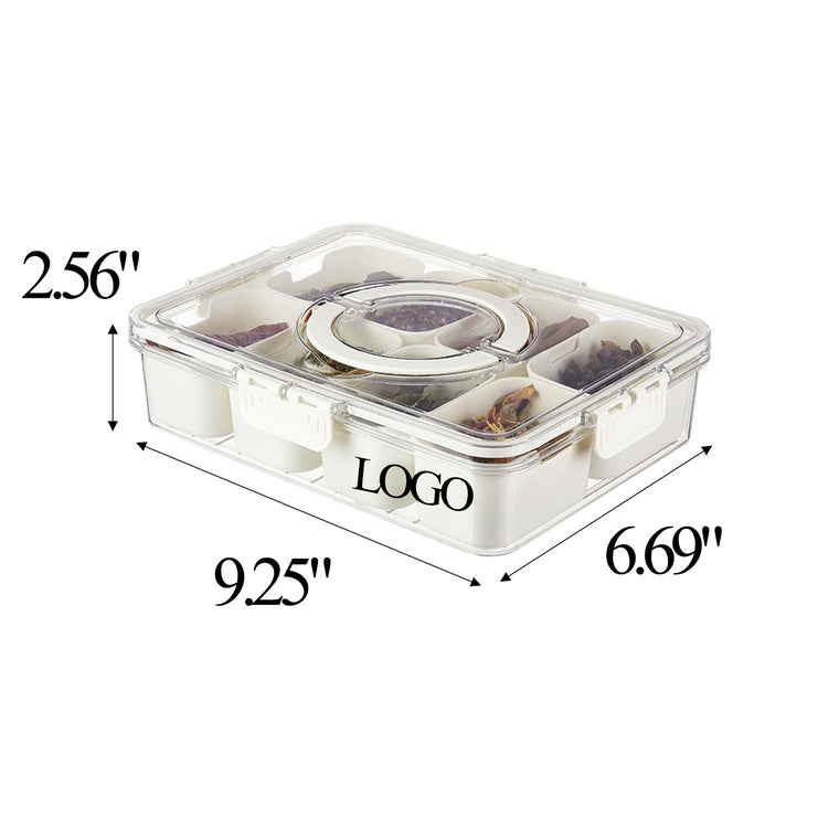 Eight compartments Kitchen Spice Organizer