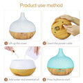 Custom Essential Oil Diffuser–550Ml Aromatherapy Humidifier