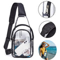 Small Clear Shoulder Sling Crossbody Bag