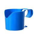 Portable Blue Plastic Poolside Cup Holder
