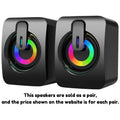 Custom Mini Wired Light Up PC Speaker