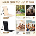 Portable Folding Backrest Chair