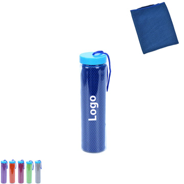 Sports Cooling Towel In Bottle