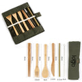 Bamboo Travel Cutlery Set