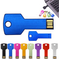 Metal Memory Sticks Key Shape 2GB USB Flash Drive