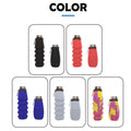 Silicone Foldable Sports Water Bottle