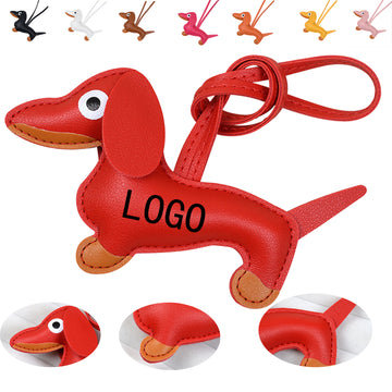 Dog Shaped Car Keychain