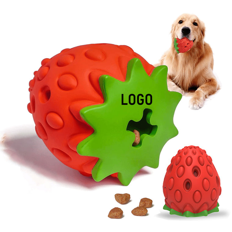 Lovely Treat Strawberry Dog Chew Toy