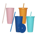 Solid Color Plastic Cup