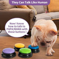 Dog Training Clicker With Buzzer Button For Easy Commands