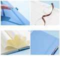 Pu Leather A5 Notebook With Strap