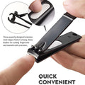 Matte Stainless Steel Nail Clippers Manicure Tools