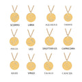 Gold Twelve Constellation Necklace