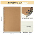 Spiral Lined Notebook A5 60 Sheets/120 Pages