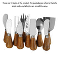 Cheese Spreader/W Wooden Handle Standing Butter Knife