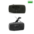 Emergency Solar Hand Crank Weather Radio With Led Flashlight