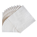 White 2 Ply Beverage Napkin