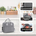 Reusable Adjustable Shoulder Strap Insulated Lunch Bag