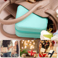 Women'S Mini Leather Jewelry Organizer Box