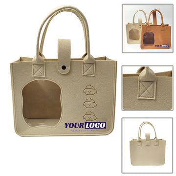 Kitchen Reusable Grocery Felt Tote Bags