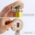 Wood Magnetic Beer Bottle Opener