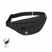 Large Crossbody Fanny Pack With 4 Zipper Pockets For Travel
