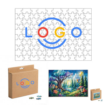 100-Piece Jigsaw Puzzle In Kraft Box (Finished Size: 14.17" X 9.84")