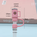 Assorted Shape Silicone Straw Cap
