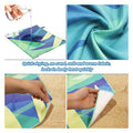 Sublimated Microfiber Sand Proof Beach Towel