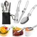 Portable Stackable Camping Cookware Set