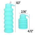 Foldable Water Bottle With Spout Lid