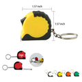 Mini Tape Measure Keychain Rubber Grip
