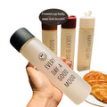 12 OZ Trendy Frosted Glass Water Bottle