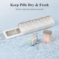 Magnetic Detachable Pill Organizer 1 Time a Day