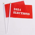 Solid Color Handheld Flag 2024 Parade Election Events