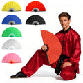 Double Sided Bamboo Tai Chi Performance Fan