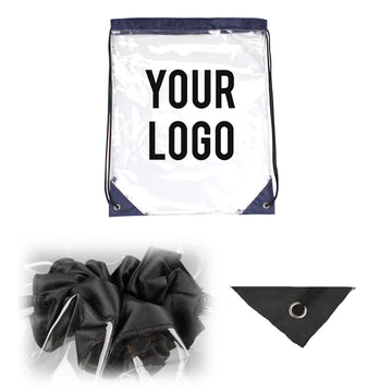 Pvc Transparent Waterproof Drawstring Backpack