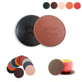 Customized Circular PU Coasters with Embossing