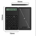 Desk Portable Basic Calculator W/ Erasable Notepad & Stylus