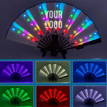 Glowing LED Folding Fan