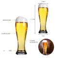 19.5oz. Crystal Craft Beer Glasses