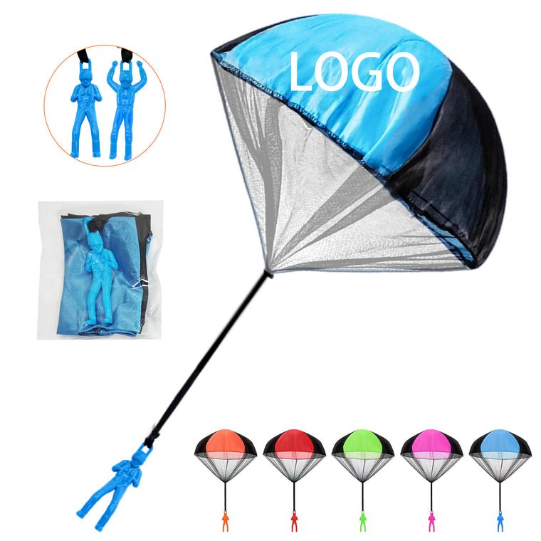 Children Hand Throwing Parachute Toy