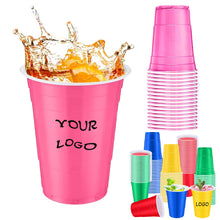 Colored Disposable Plastic Cups